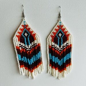 Earth Mama Seed Bead Earrings